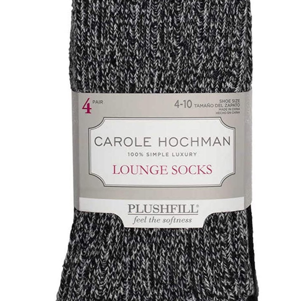 NWT Carole Hochman 4-pack Socks